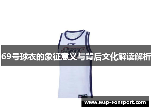 69号球衣的象征意义与背后文化解读解析